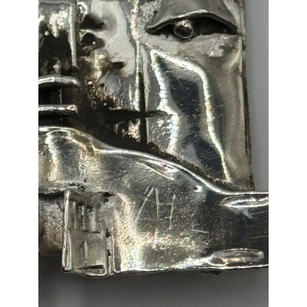Catherine Maziere Sterling Silver Sanctuario De Chimayo Church Brooch Pendant
